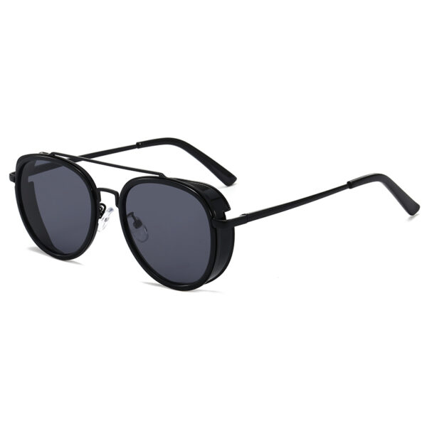 Black aviator mens sunglasses